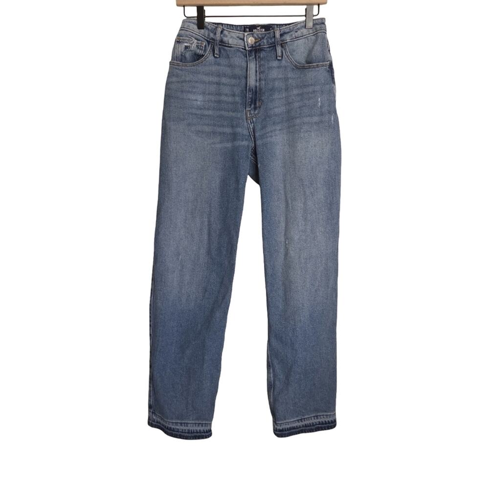 Hollister | Ultra High-Rise Dad Jean Relaxed Hem Vintage Stretch